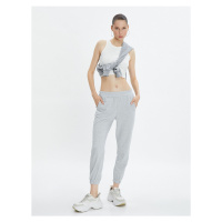 Koton Basic Jogger tepláky s kravatou v pase