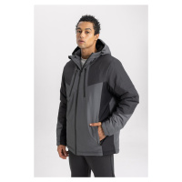 DEFACTO Fit Water Repellent Slim Fit Hooded Coat