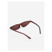 Hnědé dámské vzorované sluneční brýle Vuch Sliver