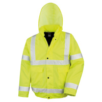 Result Unisex zimní reflexní bunda R217X Fluorescent Yellow