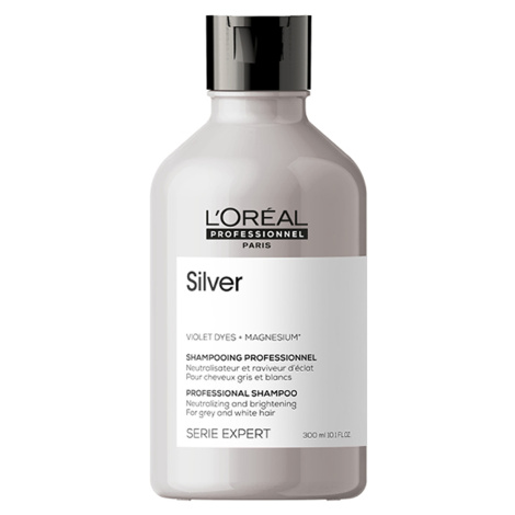 L´Oréal Professionnel Stříbrný šampon pro šedé a bílé vlasy Magnesium Silver (Neutralising Shamp L’Oréal Paris