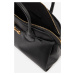 Kabelka karl lagerfeld k/signature top handle black/gold