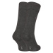 2PACK pánské ponožky Tommy Hilfiger vysoké šedé (371111 030)
