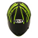 KYT Thunderflash Spark silniční helma černá/žlutá