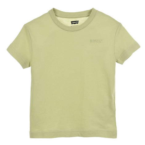 Dětské bavlněné tričko Levi's zelená barva Levi´s