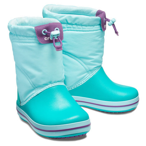 Crocs Crocband LodgePoint Boot K - Ice Blue/Tropical Teal C8