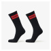 Ponožky Hugo Boss Logo Quarter Socks 2-Pack Black