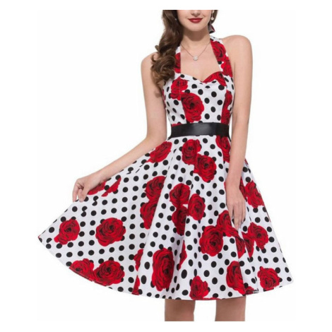 Klasické šaty typu pin up na večer