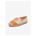 Oranžovo-béžové dámské espadrilky Michael Kors Kendrick