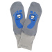 Voxx Barefootan Unisex sportovní ponožky - 3 páry BM000003213100100686 světle šedá