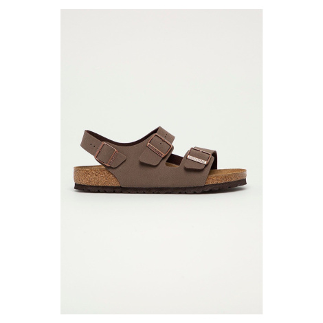 Sandály Birkenstock Milano pánské, hnědá barva, 634501