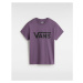 VANS Flying V Crew T-shirt Women Purple, Size