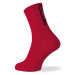 BIOTEX Cyklistické ponožky klasické - PRO - červená