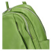 Trendový dámský kožený batůžek Gretel, zelená