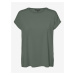 Zelené dámské tričko Vero Moda Ava