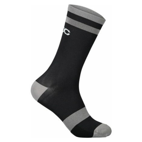 POC Lure MTB Sock Long Uranium Black/Granite Grey M Cyklo ponožky