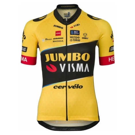 AGU Replica Jersey SS Team Jumbo-Visma Women Dres Yellow