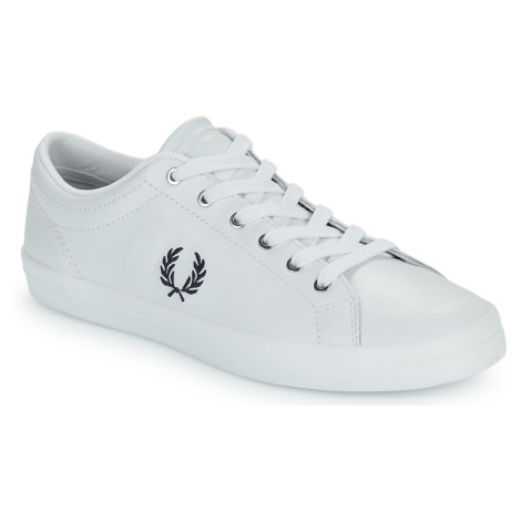 Fred Perry BASELINE LEATHER Bílá