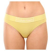 Dámské kalhotky Calvin Klein žluté (QF6775E-9LD)