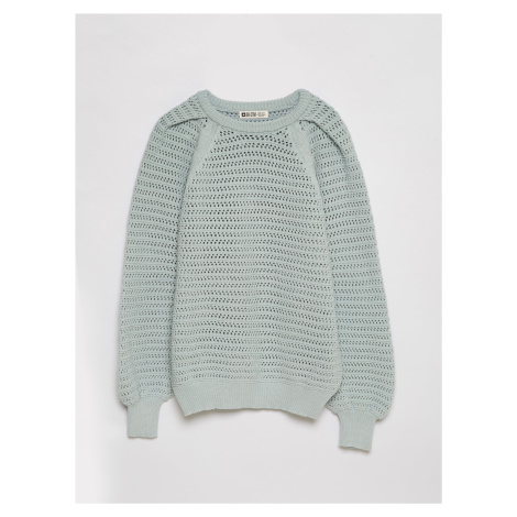 Big Star Woman's Sweater 161039 Light Grey-400