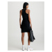 Černé dámské krátké šaty Calvin Klein Jeans
