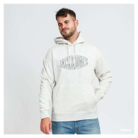 Jack & Jones Jorworld O Sweat Hood Light Grey