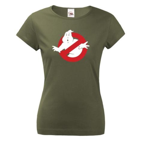 Dámské tričko s potiskem Krotitelé duchů - Ghostbusters BezvaTriko