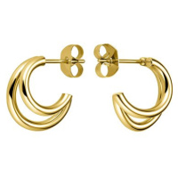 Rosefield Double Hoops Gold 15 mm, JEDHG-J575