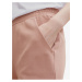 Starorůžové dámské zkrácené široké kalhoty Tom Tailor