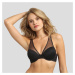 DIM GENEROUS INVISIBLE UNDERWIRE PADDED BRA - Reinforced bra with bones - black