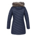 Hannah ELOISE Dámský zimní kabát, tmavě modrá, velikost