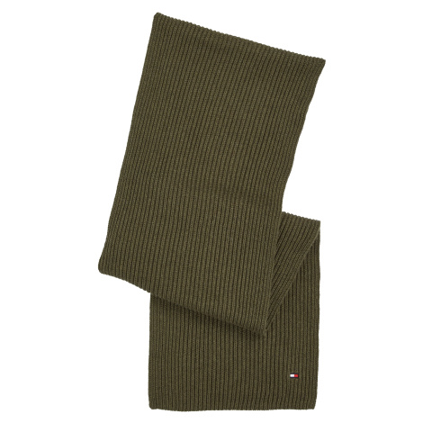 Tommy Hilfiger Scarf - ESSENTIAL FLAG KNITTED SCARF green