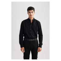 DEFACTO Modern Fit Shirt Collar Long Sleeve Shirt