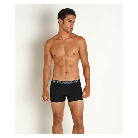 Pánské boxerky 111290 3F535 00020 černé - Emporio Armani