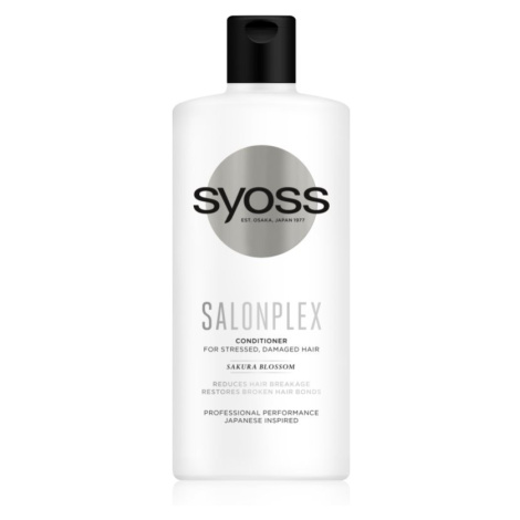 Syoss Salonplex balzám pro lámavé a namáhané vlasy 440 ml