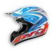 AIROH Jumper PAFF JPF38 cros helma modrá/oranžová