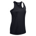 Dámské tílko Under Armour Tech Tank - Solid Carbon Heather M