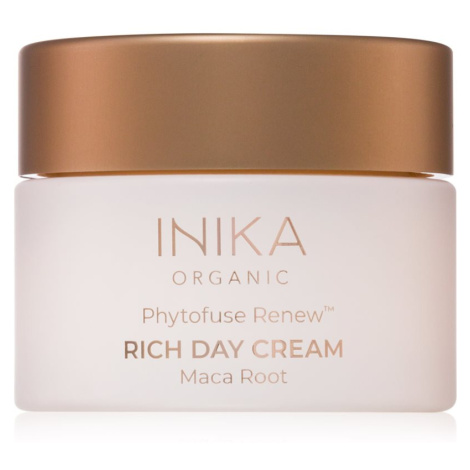 INIKA Organic Phytofuse Renew Rich Day Cream bohatý denní krém 50 ml