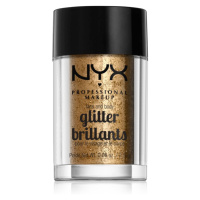 NYX Professional Makeup Face & Body Glitter Brillants třpytky na obličej i tělo odstín 08 Bronze