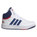 ADIDAS-Hoops 3.0 Mid cloud white/victory blue/better scarlet Bílá