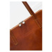 Dámská kožená kabelka s dlouhými poutky - coyo