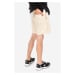 Bavlněné šortky CLOTTEE Belted Shorts béžová barva, CTSR5007.CREAM-CREAM