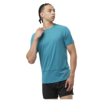 Salomon Cross Run SS Tee LC2194700 - tahitian tide