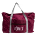 Příruční skladná cestovní taška na rukojeť kufru ROWEX Barva: Vínová