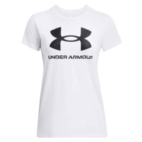 Under Armour LIVE SPORTSTYLE GRAPHIC Dámské triko, bílá, velikost