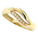 Dámský zlatý prsten se zirkony RMDD017