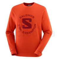 Salomon OUTLIFE CREWNECK SWEAT LC1802300 - aura orange