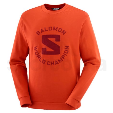 Salomon OUTLIFE CREWNECK SWEAT LC1802300 - aura orange