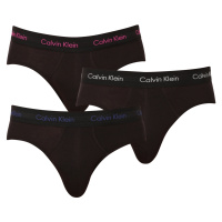 3PACK pánské slipy Calvin Klein černé (U2661G-CAQ)