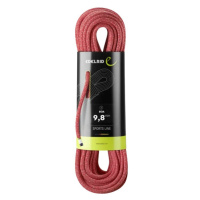 Lano Edelrid Boa 9,8mm 60m Délka lana: 60 m / Barva: červená